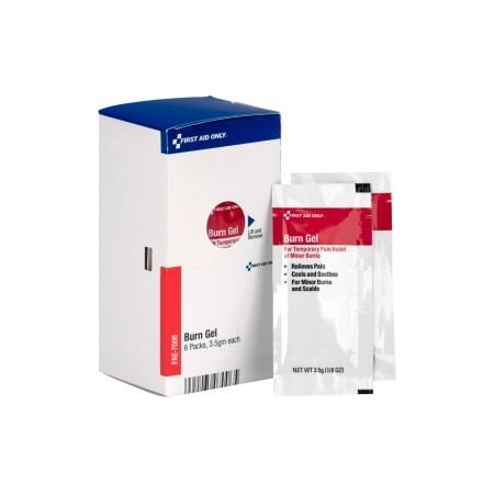 Acme United First Aid Only FAE-7006 SmartCompliance Refill Burn Gel, 6/Box FAE-7006